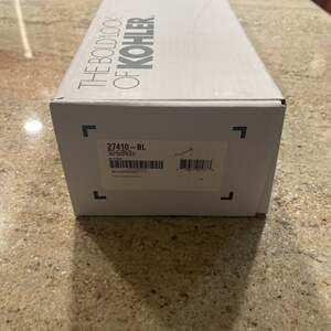 Kohler Riff 24"‎ Towel Bar - Matte Black, Finish 27410-BL